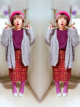 「Rccat（アールシーキャット）のアイテム（ジャケット/アウター）」を使った、ア オ ピ ♩さん（レディース・153cm）の秋コーディネート