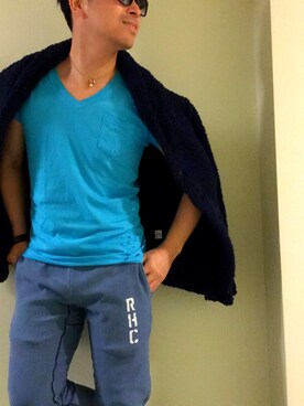 「サーフスタイル」｜「アイテム（その他アウター）」を使った、tomohisaさん（メンズ・168cm）の春コーディネート