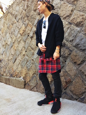 「アイテム（その他トップス）」を使った、imaiiさん（メンズ・178cm）の冬コーディネート