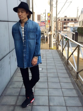 「アイテム（その他トップス）」を使った、imaiiさん（メンズ・178cm）の冬コーディネート