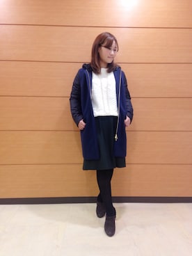 「KATHARINE ROSS（キャサリンロス）のアイテム（ブーティ）」を使った、msさん（レディース・150cm）の秋コーディネート