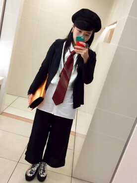 「Jeffrey Campbell（ジェフリーキャンベル）のアイテム（その他シューズ）」を使った、みじん。さん（レディース・156cm）の秋コーディネート