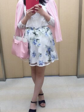 莉沙さん（レディース・176cm）の春コーディネート