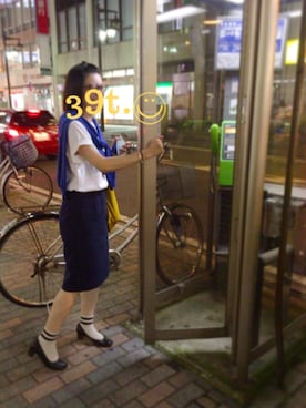 39t.◡̈⃝さん(レディース・153cm)の夏コーディネート