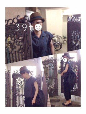 39t.◡̈⃝さん(レディース・153cm)の夏コーディネート