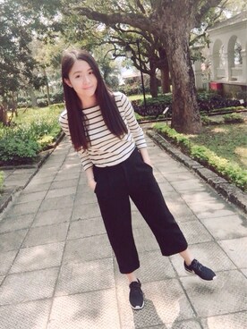 黃于芩さんのコーディネート