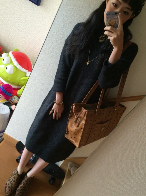 紀子 Zaraのワンピースを使ったコーディネート Wear