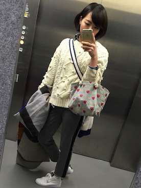 「Manhattan Portage」｜紀子さん（レディース・163cm）の冬コーディネート