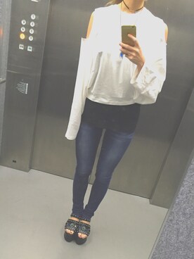 紀子さん(レディース・163cm)の秋コーディネート