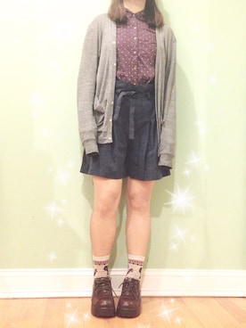 「プラットフォーム」｜「アイテム（その他シューズ）」を使った、きよみさん（レディース・163cm）の夏コーディネート