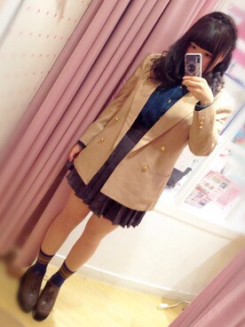 ゆきにゃんちゅ☆さん（レディース・162cm）の春コーディネート