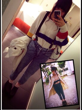 ゆきにゃんちゅ☆さん（レディース・162cm）の春コーディネート