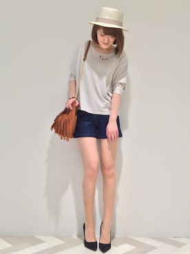 うおchanさん（レディース・162cm）の夏コーディネート