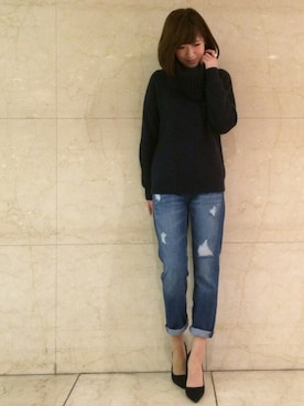 うおchanさん（レディース・162cm）の冬コーディネート