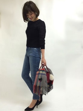 うおchanさん（レディース・162cm）の冬コーディネート