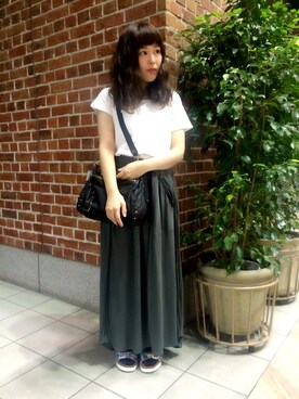 MANAさん（レディース・155cm）の夏コーディネート