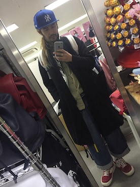 「NorthWave」｜GODきょうへいさん（メンズ・185cm）の冬コーディネート