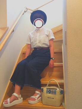 t e n .さん（レディース・155cm）の夏コーディネート