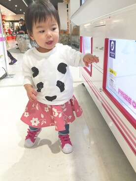 ひぃさん（キッズ・80cm）の春コーディネート