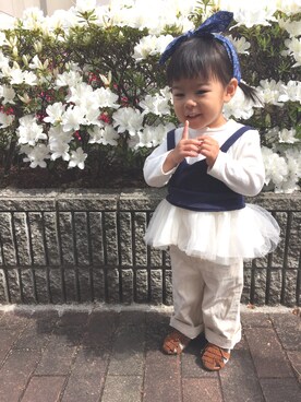 「ＧＷ」｜ひぃさん（キッズ・80cm）の春コーディネート