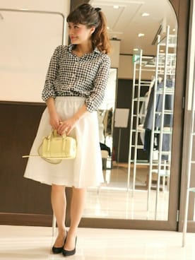 Press marieさん（レディース・158cm）の春コーディネート