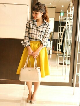 Press marieさん（レディース・158cm）の冬コーディネート