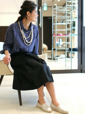 Press marieさん（レディース・158cm）の春コーディネート