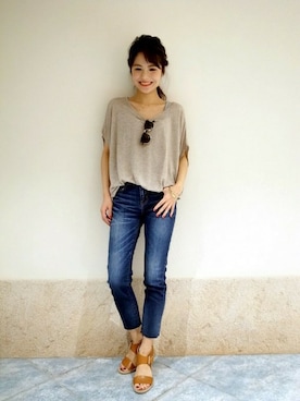 Press marieさん（レディース・158cm）の春コーディネート