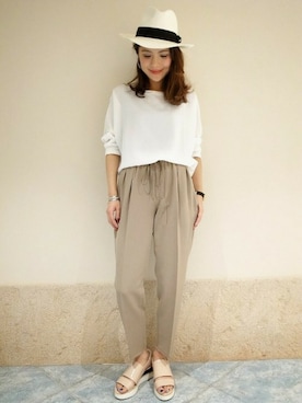 Press marieさん（レディース・158cm）の夏コーディネート