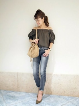 Press marieさん（レディース・158cm）の夏コーディネート