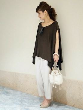 Press marieさん（レディース・158cm）の夏コーディネート