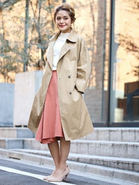 Press marieさん（レディース・158cm）の冬コーディネート