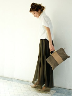 Press marieさん（レディース・158cm）の春コーディネート