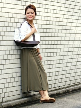 Press marieさん（レディース・158cm）の夏コーディネート