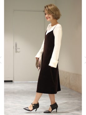 Press marieさん（レディース・154cm）の秋コーディネート