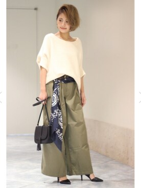 Press marieさん（レディース・154cm）の秋コーディネート