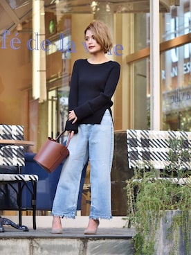 Press marieさん（レディース・154cm）の秋コーディネート