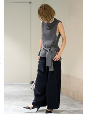 「Spick & Span（スピックアンドスパン）のアイテム（財布/小物）」を使った、Press marieさん（レディース・154cm）の秋コーディネート