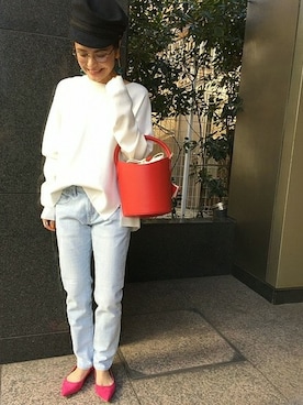 Press marieさん（レディース・154cm）の冬コーディネート