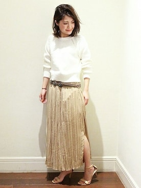 Press marieさん（レディース・154cm）の冬コーディネート