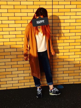 「愛知」｜☻さくら☻さん（レディース・160cm）の秋コーディネート