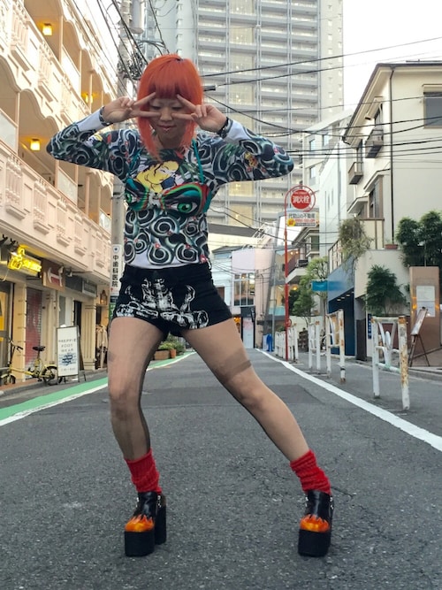 IRONFISTJAPAN(IRON FIST JAPAN)｜古着のTシャツ/カットソーを使ったコーディネート WEAR