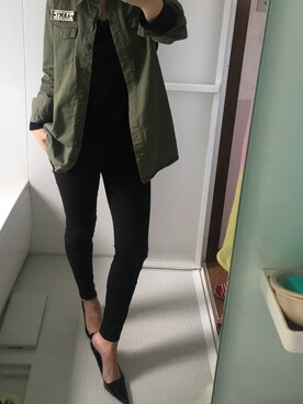 Sさん（レディース・165cm）の春コーディネート