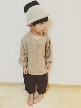 「Startrick（スタートリック）のアイテム」を使った、retronさん（キッズ・90cm）の秋コーディネート