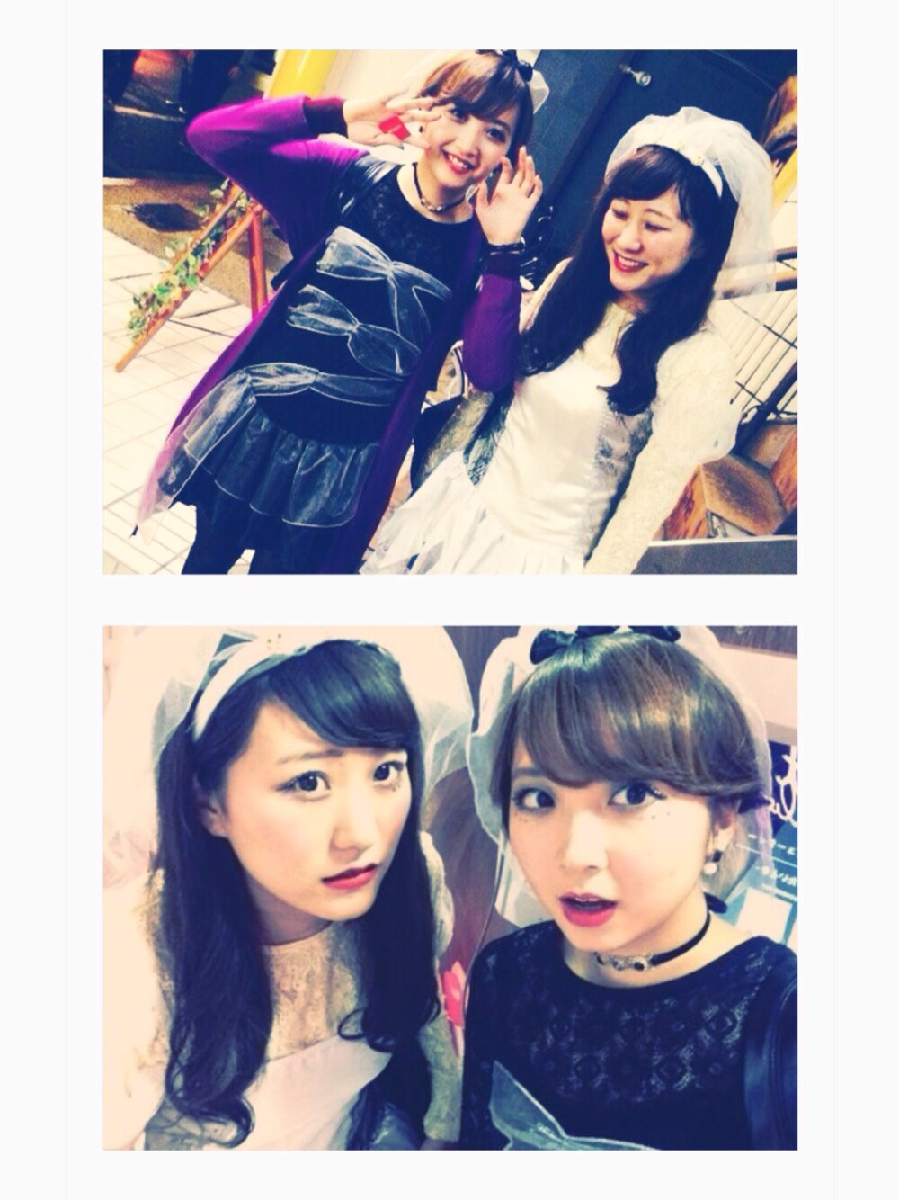 「Halloween 2014、halloween」｜「Paul Smithのアイテム（カーディガン/ボレロ、パープル系）」を使った、Mayさん（レディース・160cm）の秋コーディネートの1枚目の写真