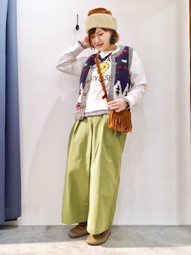 キョウコさん(レディース・160cm)の秋コーディネート