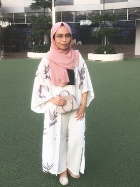 「Zalia（ザリア）のアイテム」を使った、Nadia Alisaさん（レディース・159cm）の夏コーディネート