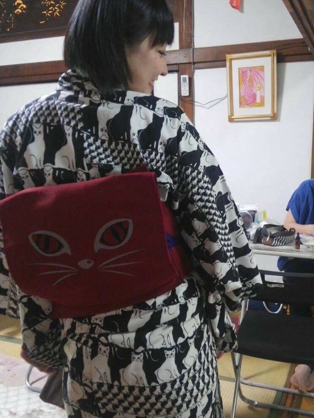 Miki Shimizu｜ニコアンティークの和装小物を使ったコーディネート - WEAR