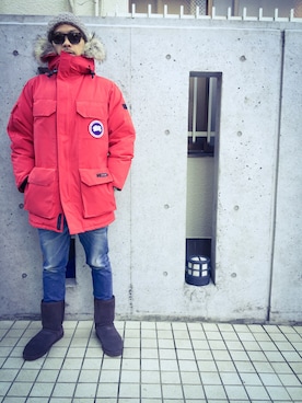 「アイテム（アナログ腕時計）」を使った、島村さん（メンズ・173cm・30代）の冬コーディネート