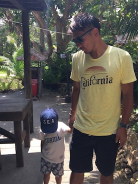 「アイテム（アナログ腕時計）」を使った、島村さん（メンズ・173cm・30代）の夏コーディネート